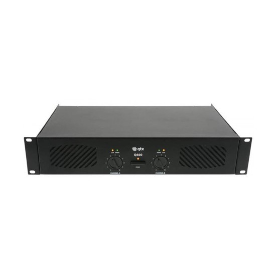 Qtx Q600 Τελικός Ενισχυτής 2x150W RMS (Τεμάχιο)