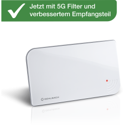 Oehlbach Scope Vision 5G Εσωτερική Κεραία για DVB-T2 με 5G filter White (Τεμάχιο) Oehlbach Scope Vision 5G Εσωτερική Κεραία για DVB-T2 με 5G filter White (Τεμάχιο)