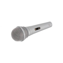 Qtx DM11 Δυναμικό Ενσύρματο Μικρόφωνο Χειρός Ασημί (Τεμάχιο) Qtx DM11 Δυναμικό Ενσύρματο Μικρόφωνο Χειρός Ασημί (Τεμάχιο)