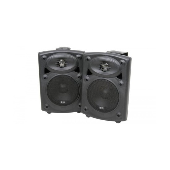 Qtx QR5B Ενεργά Ηχεία 5.25" 2x20W RMS Μαύρα (Ζεύγος)