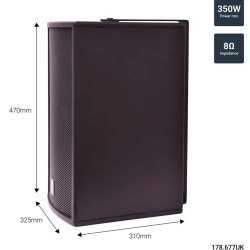 Citronic CS-1035B Παθητικό Hχείο της σειράς CS 10" 350W RMS Μαύρο (Τεμάχιο) Citronic CS-1035B Παθητικό Hχείο της σειράς CS 10" 350W RMS Μαύρο (Τεμάχιο)