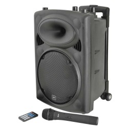 Qtx QR10PABT QRPA Φορητό PA με Bluetooth 10" (Σετ)