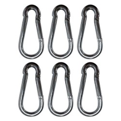 Citronic CARABINER-6 Carabiners (6 Τεμάχια) Citronic CARABINER-6 Carabiners (6 Τεμάχια)