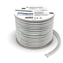 Oehlbach Silverline SP-40 Επαργυρωμένο  Καλώδιο Ηχείων 2 x 4 mm² 20m (Τεμάχιο)