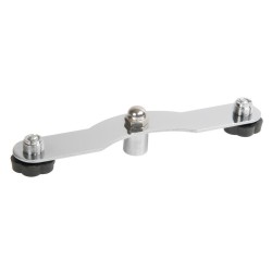 Qtx 188.145UK Διπλή Βάση Μικροφώνων (Τεμάχιο) Qtx 188.145UK Διπλή Βάση Μικροφώνων (Τεμάχιο)