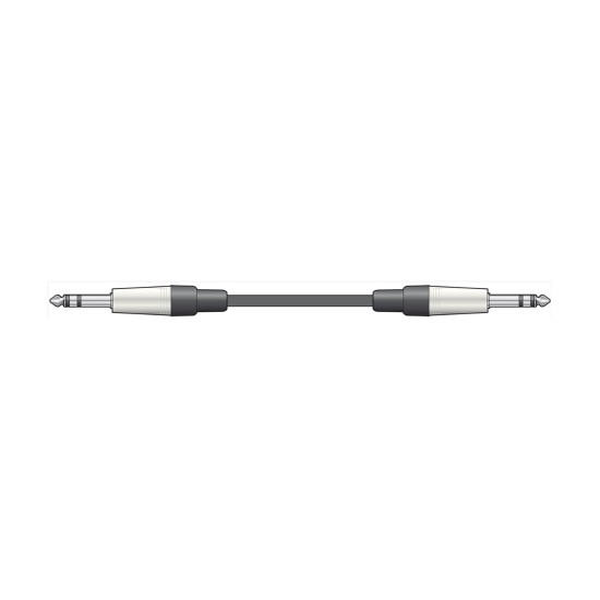 Chord S6J075 Καλώδιο Ήχου 6.3mm TRS Jack Plug - 6.3mm TRS Jack Plug 0.75m (Τεμάχιο)