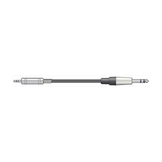 Citronic S6-3J600 Καλώδιο Ήχου 6.3mm TRS Jack Plug - 3.5mm TRS Jack Plug 6m