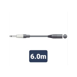 M6J-XM600 Καλώδιο Ήχου 6.3mm Mono Jack Plug - XLR Male 6m (Τεμάχιο) M6J-XM600 Καλώδιο Ήχου 6.3mm Mono Jack Plug - XLR Male 6m (Τεμάχιο)