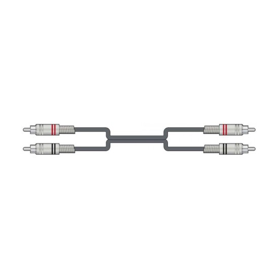 Chord 2R-2R300 Καλώδιο Ήχου 2 x RCA  - 2 x RCA 3.0m (Τεμάχιο)