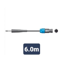 SPK-J600 Καλώδιο Ηχείου 6.3mm Mono Jack Plug - Speaker Plug 6m (Τεμάχιο) SPK-J600 Καλώδιο Ηχείου 6.3mm Mono Jack Plug - Speaker Plug 6m (Τεμάχιο)