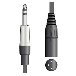 Chord S6J-XM150 Kαλώδιο Ήχου 6.3mm TRS Jack Plug - XLR Male 1.5m (Τεμάχιο) Chord S6J-XM150 Kαλώδιο Ήχου 6.3mm TRS Jack Plug - XLR Male 1.5m (Τεμάχιο)
