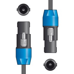 Qtx 190.179UK Καλώδιο Ηχείων 2 x Βύσματα SPK 3.0m (Τεμάχιο) Qtx 190.179UK Καλώδιο Ηχείων 2 x Βύσματα SPK 3.0m (Τεμάχιο)
