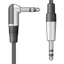Citronic S6J-90J300 Καλώδιο ήχου 6,3mm TRS Right Angle Jack - 6,3mm TRS Jack 3m (Τεμάχιο) Citronic S6J-90J300 Καλώδιο ήχου 6,3mm TRS Right Angle Jack - 6,3mm TRS Jack 3m (Τεμάχιο)