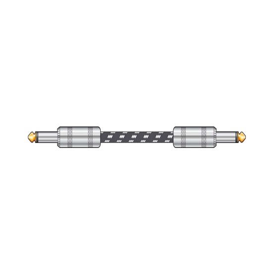 Citronic 190.292UK Πλεκτό καλώδιο κιθάρας 6,3 mm Mono Jack Plug – 6,3 mm Mono Jack Plug 6m (Τεμάχιο)