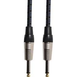 Citronic 190.374UK Κλασικό Ρετρό Πλεκτό Καλώδιο Κιθάρας Μαύρο/Μπλε 3m (Τεμάχιο) Citronic 190.374UK Κλασικό Ρετρό Πλεκτό Καλώδιο Κιθάρας Μαύρο/Μπλε 3m (Τεμάχιο)