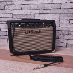 Citronic 190.384UK Πλεκτό καλώδιο κιθάρας 6,3mm ορθή γωνία Mono Jack Plug - 6,3 mm Mono Jack Plug  3.0m (Τεμάχιο)