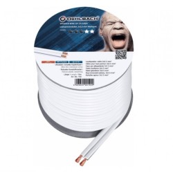 Oehlbach Speaker Wire SP-25 Καλώδιο Ηχείων 2 x 2.5 mm² 10m White (Τεμάχιο)