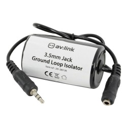 AvLink 201.087UK Απομονωτής με Βρόχο Γείωσης 3.5mm Jack - 3.5mm Socket (Τεμάχιο) AvLink 201.087UK Απομονωτής με Βρόχο Γείωσης 3.5mm Jack - 3.5mm Socket (Τεμάχιο)