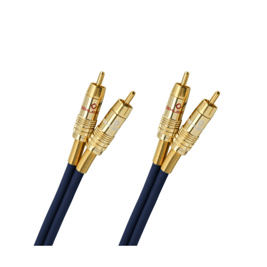 Oehlbach NF 1 Master Καλώδιο Ήχου Interconnect 2x RCA - 2x RCA 1m Blue (Τεμάχιο)