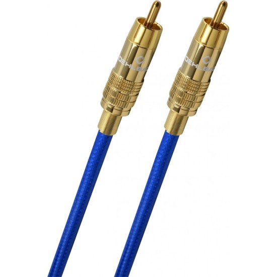 Oehlbach NF 113 DI Ψηφιακό Καλώδιο RCA-RCA 1.50m Blue (Τεμάχιο)