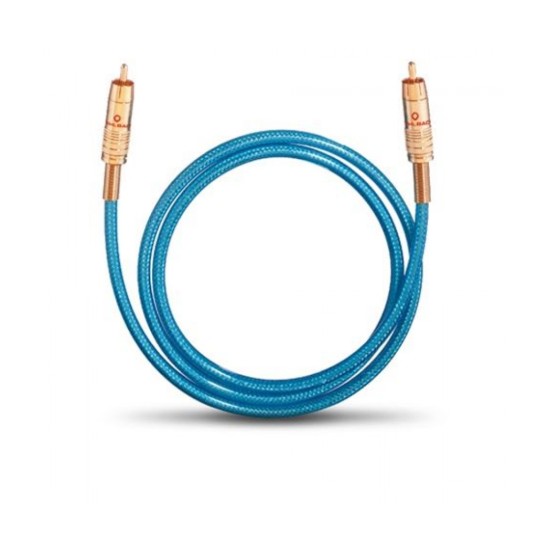 Oehlbach NF 113 DI Ψηφιακό Καλώδιο RCA-RCA 0.50m Blue (Τεμάχιο)