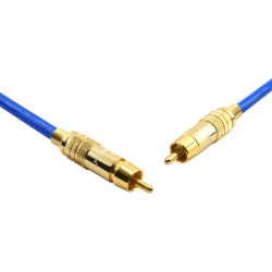 Oehlbach NF 113 DI Ψηφιακό Καλώδιο RCA-RCA 1m Blue (Τεμάχιο) Oehlbach NF 113 DI Ψηφιακό Καλώδιο RCA-RCA 1m Blue (Τεμάχιο)