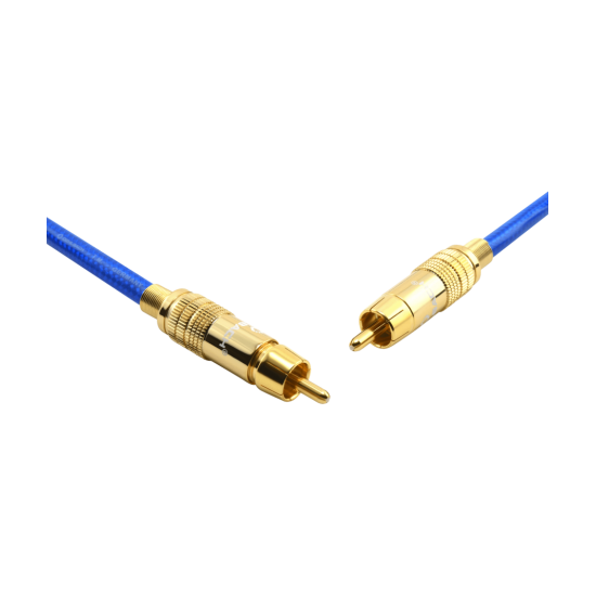 Oehlbach NF 113 DI Ψηφιακό Καλώδιο RCA-RCA 0.50m Blue (Τεμάχιο)