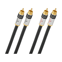Oehlbach NF 14 Master Διπλό Καλώδιο RCA  2m Anthracite (2 Τεμάχια)