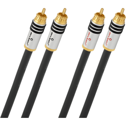 Oehlbach NF 14 Master Διπλό Καλώδιο RCA  0.50m Anthracite (Τεμάχιο) Oehlbach NF 14 Master Διπλό Καλώδιο RCA  0.50m Anthracite (Τεμάχιο)