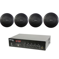 Adastra Smart Pack Black Πακέτο με Ενισχυτή DM25 και 4 Ηχεία Οροφής EC56V-B (Σετ) Adastra Smart Pack Black Πακέτο με Ενισχυτή DM25 και 4 Ηχεία Οροφής EC56V-B (Σετ)