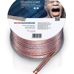 Oehlbach Speaker Wire SP-40 Καλώδιο Ηχείων 2 x 4 mm² 20m (Τεμάχιο)