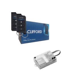 Clifford 3105X Συναγερμός Αυτοκινήτου 1-way & 508D Περιμετρικός Αισθητήρας Διπλής Ζώνης (Σετ)