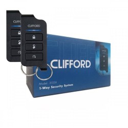Clifford 3105X Συναγερμός Αυτοκινήτου 1-way με Δύο Χειριστήρια