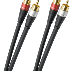 Oehlbach Audio Link Διπλό RCA 1m (Τεμάχιο) Oehlbach Audio Link Διπλό RCA 1m (Τεμάχιο)