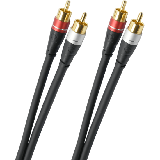 Oehlbach Audio Link Διπλό RCA 0.75m (Τεμάχιο)