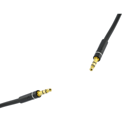Oehlbach Audio Jack Link Stereo audio cable 3.5 mm jack 1 m Black Oehlbach Audio Jack Link Stereo audio cable 3.5 mm jack 1 m Black