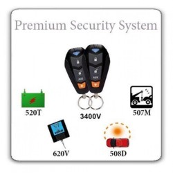 Viper 3400V Premium Ολοκληρωμένο Πακέτο Συναγερμού Αυτοκινήτου (Σετ)