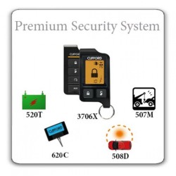 Clifford 3706X Premium Ολοκληρωμένο πακέτο Συναγερμού Αυτοκινήτου (Σετ)