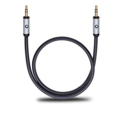 Oehlbach i-Connect J  Καλώδιο ήχου 3.5mm Jack - 3.5mm Jack 1.5m Black (Τεμάχιο)