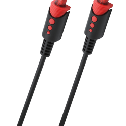 Oehlbach Red Opto Star Οπτικό Ψηφιακό Καλώδιο TOSLINK 2m Black (Τεμάχιο)