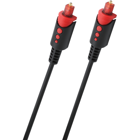 Oehlbach Red Opto Star Οπτικό Ψηφιακό Καλώδιο TOSLINK 1.5m Black (Τεμάχιο)