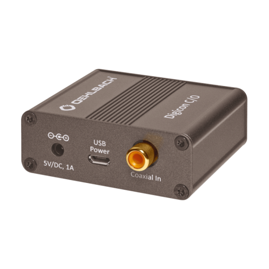 Oehlbach Digicon C/O Μετατροπέας Ψηφιακού σε Οπτικό Σήμα RCA - TOSLINK (Τεμάχιο)