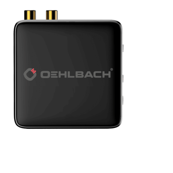 Oehlbach BTR Evolution 5.0 Πομπός / Δέκτης Bluetooth® 2 x RCA Ασημί (Τεμάχιο)