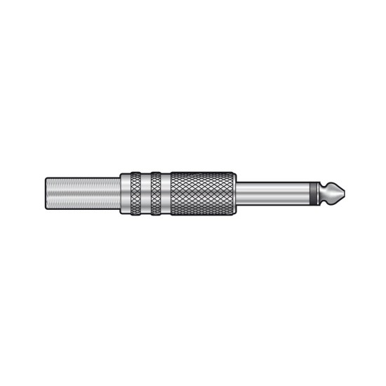 Qtx 750.152UK Βύσμα Jack 6.3mm (Τεμάχιο)