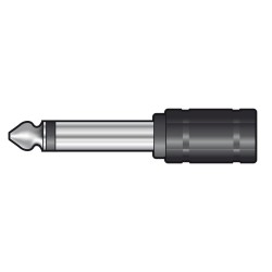 Qtx 756.927UK Αντάπτορας 3.5mm Mono Jack Υποδοχή – Βύσμα (Τεμάχιο) Qtx 756.927UK Αντάπτορας 3.5mm Mono Jack Υποδοχή – Βύσμα (Τεμάχιο)
