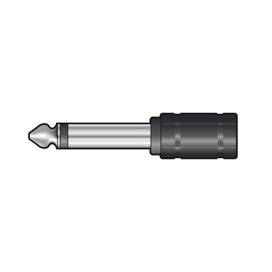 Qtx 756.927UK Αντάπτορας 3.5mm Mono Jack Υποδοχή – Βύσμα (Τεμάχιο)