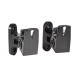 AvLink 129.201UK Heavy Duty Universal Βάσεις Ηχείων Wall Brackets Black (Ζεύγος)