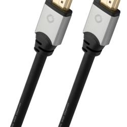 Oehlbach Black Magic Καλώδιο HDMI® Yψηλής Tαχύτητας με Ethernet 0,75m Black (Τεμάχιο) Oehlbach Black Magic Καλώδιο HDMI® Yψηλής Tαχύτητας με Ethernet 0,75m Black (Τεμάχιο)