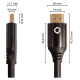 Oehlbach Black Magic MKII Καλώδιο HDMI® 2.1 48Gbps 8K/60Hz 30 χρόνια Εγγύηση 5m ιδανικό για PS5, XBOX Black (Τεμάχιο)