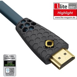 Oehlbach Flex Evolution Καλώδιο Υψηλής Ποιότητας HDMI 2.1 8K/60HZ με προστασία σπασίματος 1.5m ( Τεμάχιο)